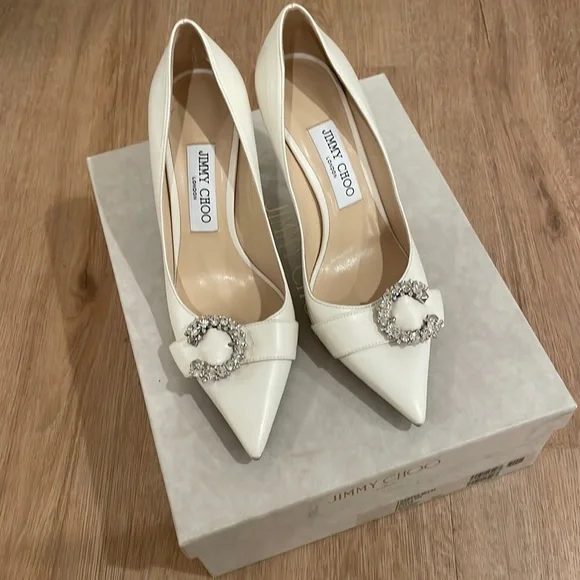 JIMMY CHOO SARESA 65 NAP LATTE サイズ37 Jimmy Choo Saresa 65 2025